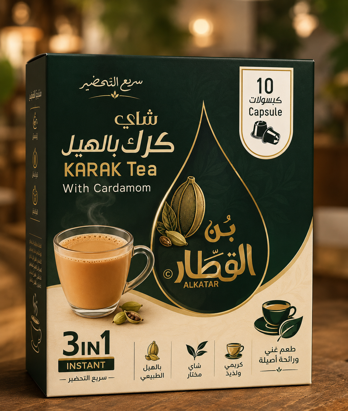 كبسولات كرك بالهيل